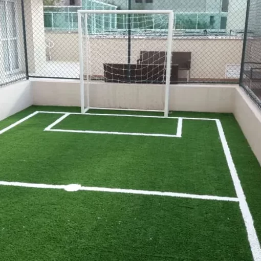 Grama sintética para campo de futebol