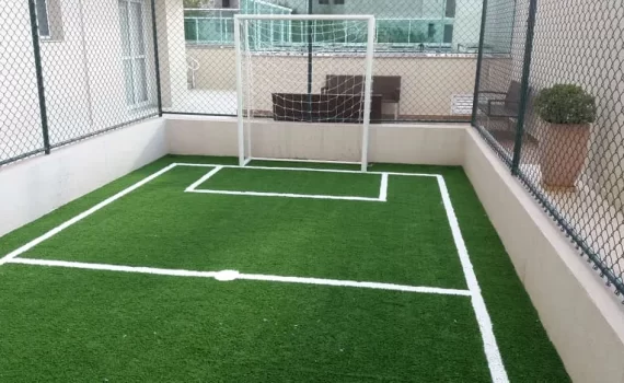 Grama sintética para campo de futebol