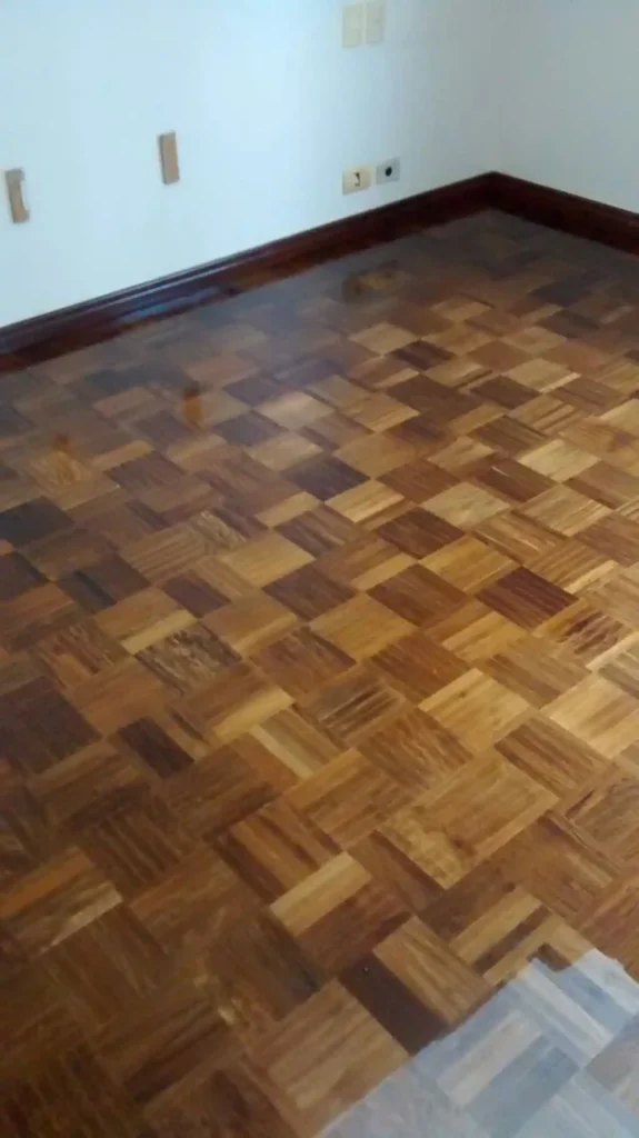 Restauração de Piso Parquet